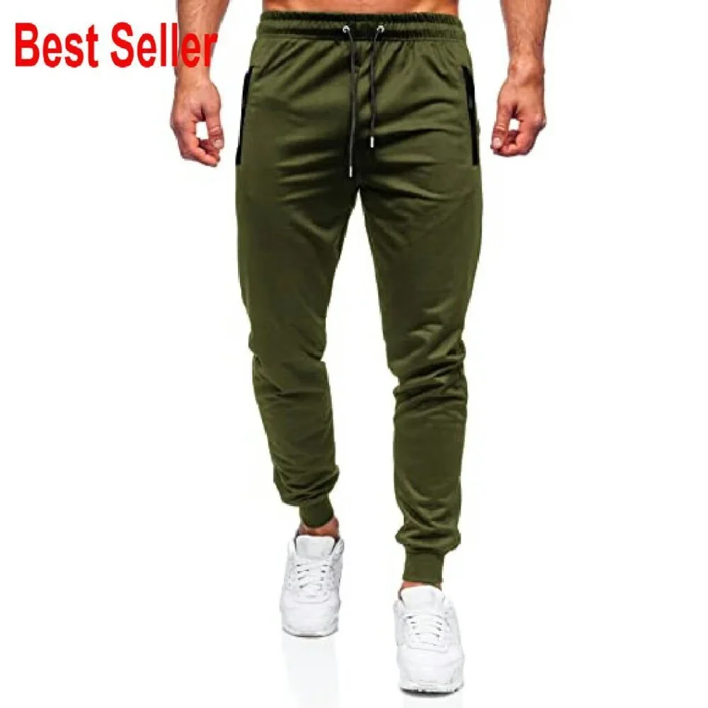 Men's Slim Fit Tapered Sweatpants Athletic Joggers Casual Comfort Stretch